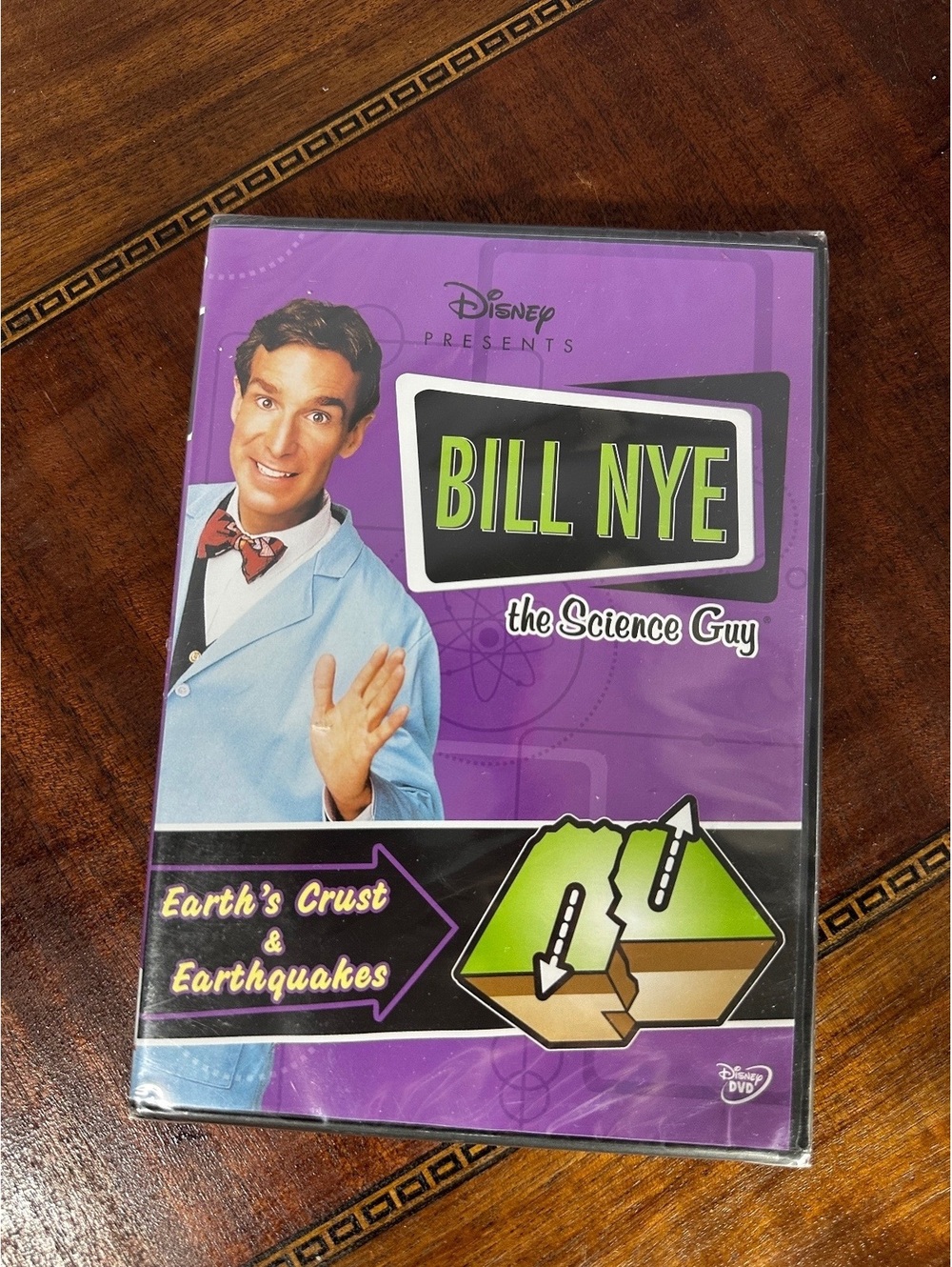 Bill Nye The Science Guy~Earth’s Crust & Earthquakes DVD New-Sealed Disney